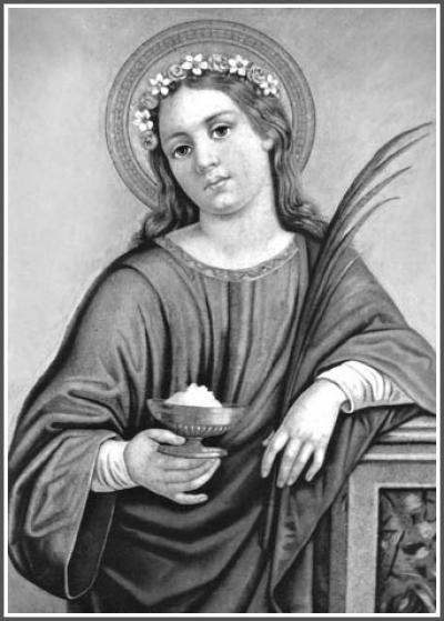 Poświęcenia chleba i wody ku czci św. Agaty